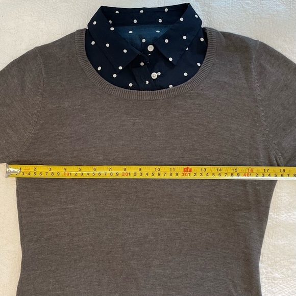 US Polo Association Layered 2fer Blouse Shirt - Picture 5 of 5